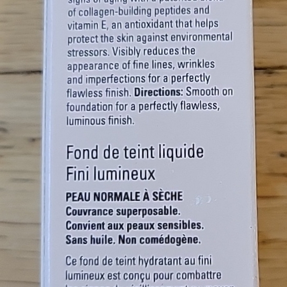 NEW MARY Kay Wise Luminous Wear Liquid Foundation Bronze 8 1FL OZ. - Picture 5 of 6